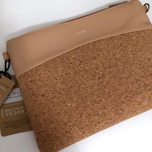 NWT Pixie Mood Nicole Large Pouch - Praline & Cork